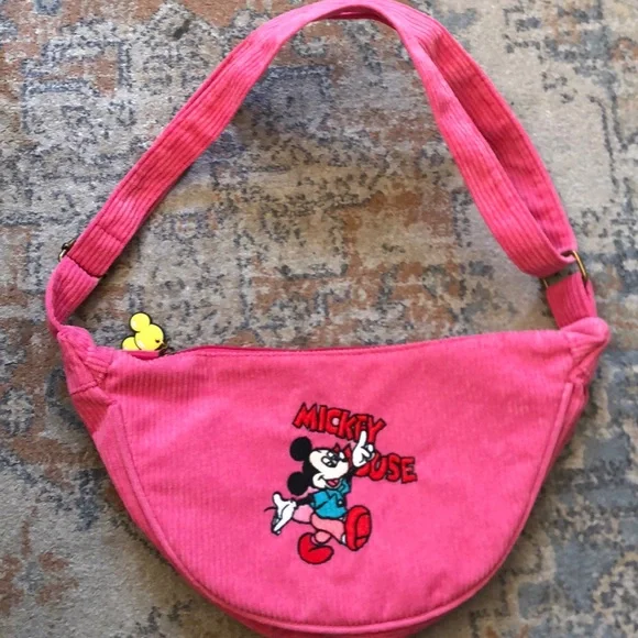 Vibrant Pink Disney Character Bag
